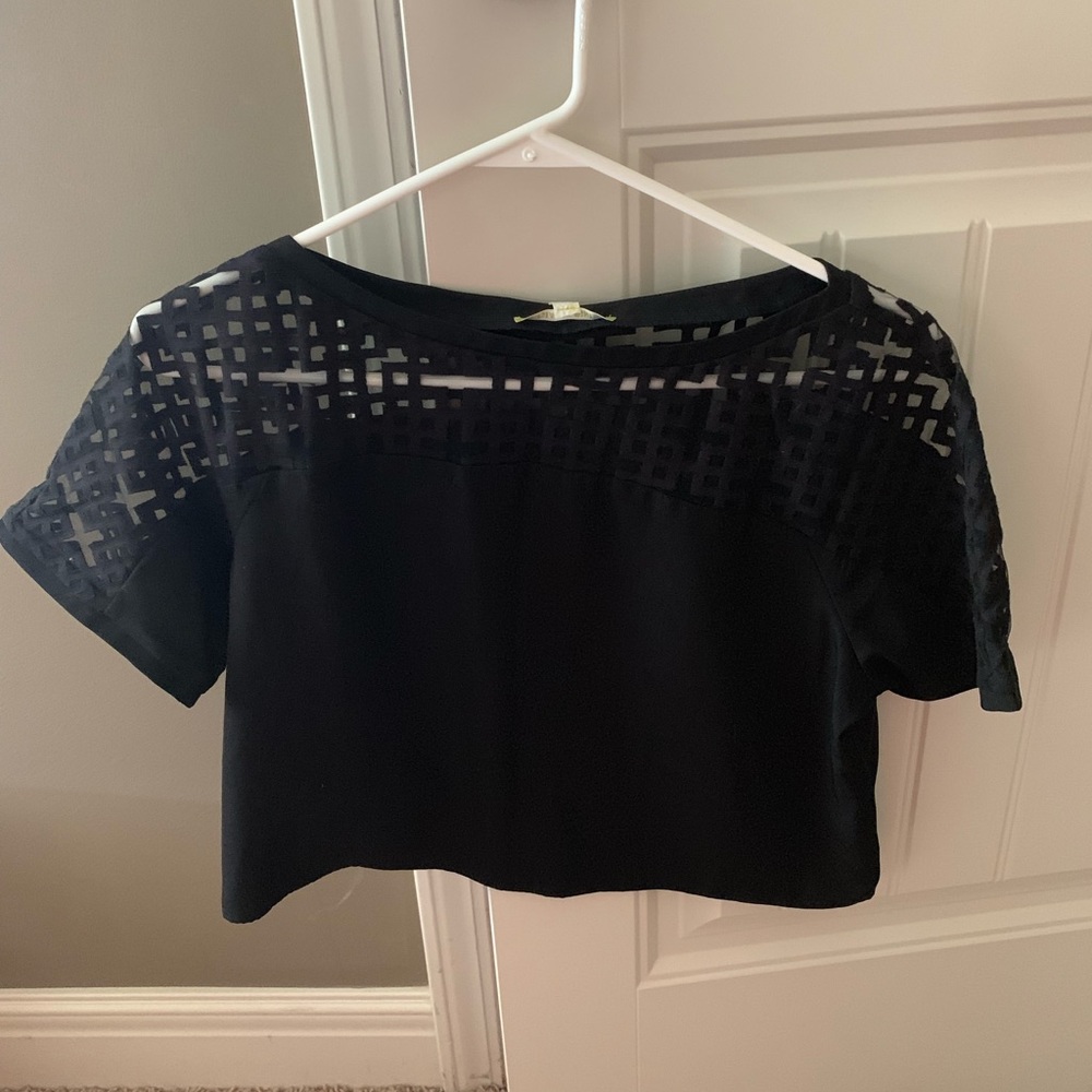 Black Crop Top